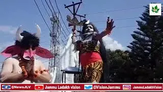 Shiv Sena Udhampur unit took out a grand procession today to commemorate Mahashivratri.