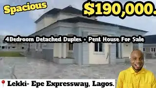 Spacious ($190,000) 4 Bedroom Detached House For Sale Inside Amen Estate Phase 2 Lagos