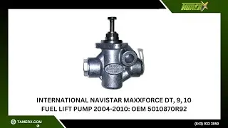International Navistar MaxxForce DT, 9, 10 Fuel Lift Pump 2004-2010: OEM 5010870R92