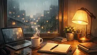 Rainy Lofi Beats for Focus & Productivity 🌧️🎧 - Lofi Study Music for Deep Focus