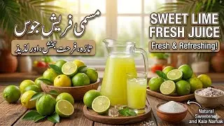 Mussami Juice Recipe | Thanda, Healthy & Refreshing Summer Drink!