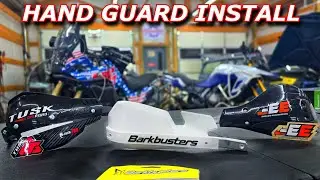 We Installed 3 Different Brand Hand Guards on a Tenere, Transalp, and V-Strom 800de (Which is Best?)