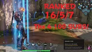 Predecessor RANKED Wraith Midlane - ALL PEN & Thanks for 100 SUBS! 💯