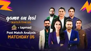 Game on Hai | Day 5 | Post Match Show | ICC Men's T20 World Cup | tapmad