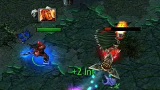 DOTA AXE OLD SCHOOL STRATEGY: BATTLE HUNGER LVL UP (RUN OR DIE)