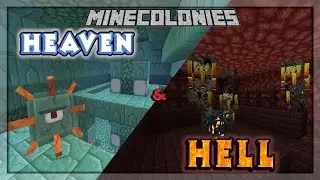 Minecraft MineColonies 1.16: Heaven & Hell | Ep.38 | An Average Day in Heaven & Hell