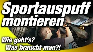 Sportauspuff montieren | Wie gehts, was braucht man?! | BASTUCK Sportauspuff | WEST-BERLIN-CUSTOMS