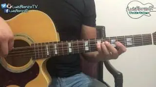 Como tocar - ESCALA MAYOR DE LA - Tutorial Guitarra (HD) - LuisAlonzoR