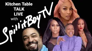 KITCHEN TABLE TALK LIVE :  Why is K. Michelle crying?  Chrisette speaks on Trump