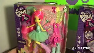 Equestria Girls FLUTTERSHY Doll My Little Pony Review & Unboxing! By Bin's Toy Bin