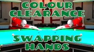 Snooker colour clearance - swapping hands