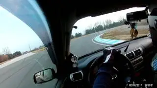 serres circuit track day 18/2/2017 first run seat leon 20vt