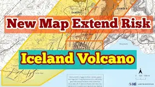 Grindav&iacute;k: New Risk Assessment Map Extend Danger Zone, Iceland, Earthquake,Volcano, Hazard,Fractures