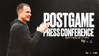 Wake Forest Postgame Press Conference vs. Virginia (Nov. 8, 2025)