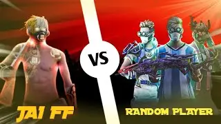 Jai FF 🌪️ Vs Random players 🤡 Iphone 15 plus 📲&hearts;️ Garena Free Fire