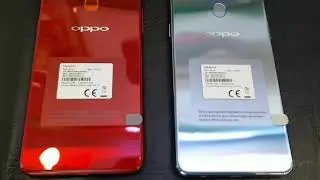Oppo F7 color comparision - Red vs Silver