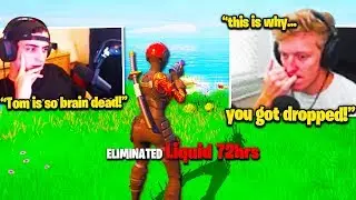 TFUE CLOAKZY FIBER *FULL TOXIC* ROAST OLD TEAMMATE! (Fortnite Squads Finals)