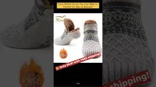 Warm Winter Socks for Men & Women🔥 #amazon #fashion#instagood#usa #wintercomfort