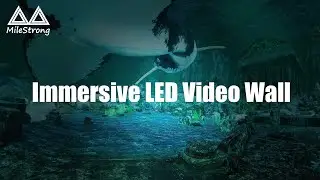 3D Immersive LED Display Screen Curved LED Video Wall