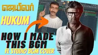 How I Made Hukum Song Fl Studio Cover v v musical