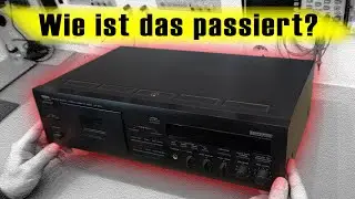 Yamaha KX-670: Tapedeck mit kuriosem Defekt trifft Abgleich-Chaos