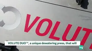 AMCON Europe Volute Duo Screw Press | WCS Environmental Engineering Wastewater