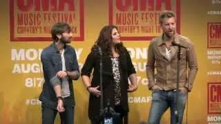 Lady A's Hilary Scott Performs at CMA Festival 8 Months Pregnant