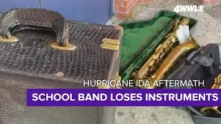 Middle school band loses instruments