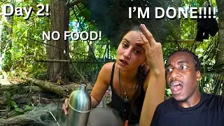 Reacting to Lexie Limitless Trying to survive 3 Days Alone in the Amazon Jungle