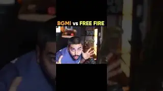 BGMI vs Free Fire Player😜