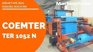 COEMTER TER 1052 N Drawtape bag making machine | COEMTER Machines