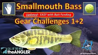 UPDATED Smallmouth Bass Gear Challenges 1+2 after November 13 2024 Call of the Wild: The Angler