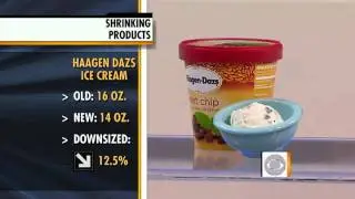 Companies Shrinking Products, Keeping the Price