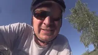 Sony Action Cam. Flat lens underwater river test
