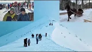 2,5 km szánkópálya Szkovákiában és Zakopane csúcsai! Újévi szánkózás a Magas-Tátrában 🛷❄️☃️