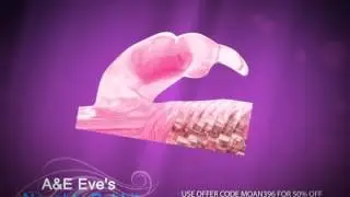 Clitoral & G-Spot Stimulation on A&E Eve's Naughty Rabbit Vibrator