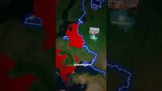 This City is Bigger Than 75% of EUROPE! #geography #maps #moscow