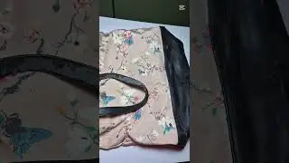 How to save an old bag!  #upcycling #diy #bagtransformation #handmade #reconditionare