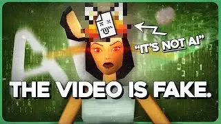 Is Foxmaster's 'Self-Aware Lara Croft' Fake?