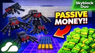 This Spider Farm Makes INSANE Passive Money In Rainyday Skyblock | Minecraft S6 Ep.05