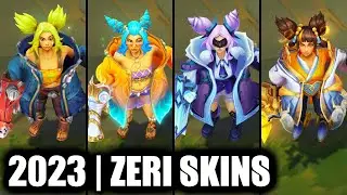 ALL ZERI SKINS SPOTLIGHT | League of Legends