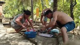 Traíra e curimatã fresco do açude pescado pelo primo #agreste #sitio #sertanejo#sertão 