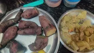 Shakal gandi ubalne ka Mera alag Andaaz 😍   🍠🍠#viral #trending #villagelife #anjuranishorts 