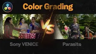 [Color Grading] Sony VENICE Footage - 영화 기생충 비교   👀🎥🎨