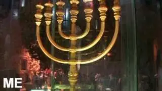 The Golden Lampstand model of the Temple, pure gold