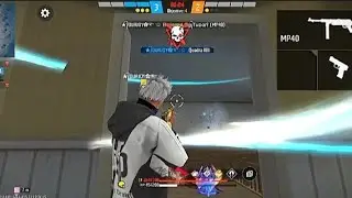 FREE FIRE ACE KILL 🚀🚀 ONLY MP40 🔥