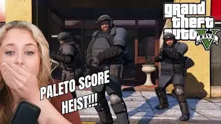 Реакция на ограбление Paleto Score // Прохождение кампании GTA 5 вслепую