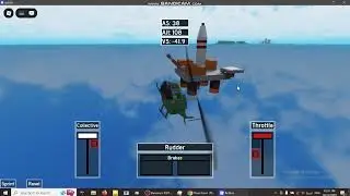 playing plane game on roblox