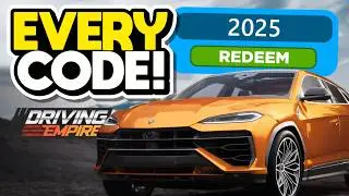 *NEW* ALL WORKING MONEY CODES IN DRIVING EMPIRE! (2025)