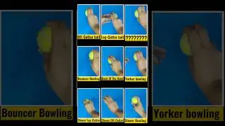 9 types of Bowling tips ☺️😊 #cricket #bowling #shorts #bowlingtips